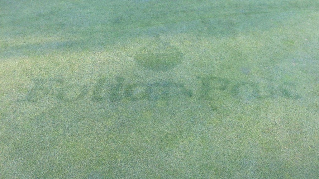 Foliar Pak logo on green turf