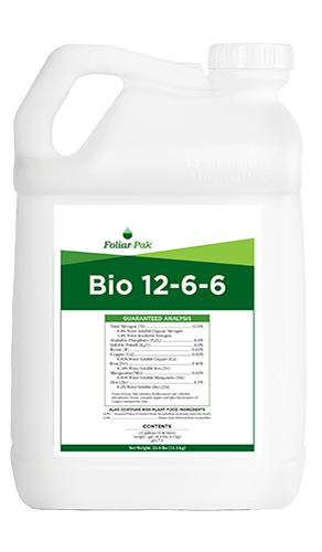 foliar-pak bio 12-6-6 product