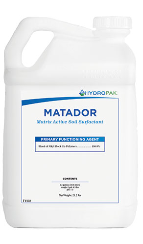 foliar-pak hydro-pak matador product