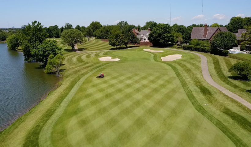 foliar-pak aerial view of course