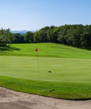 golf course on a sunny day