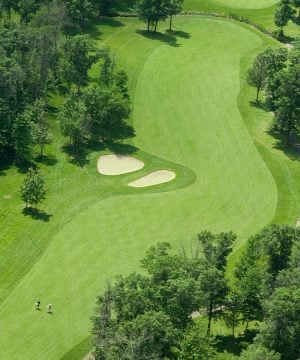 golf course during warm season